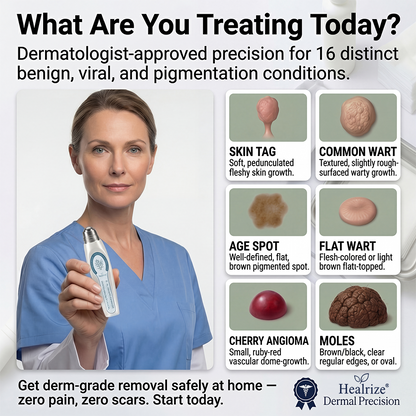 🍲 Official Store | Healrize® 🖊 Skin Tag & Spot Remover in 7 Days (Zero Pain, Zero Scarring – Precise Roller) 👩